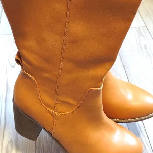 (A-1284) Universal Thread Tan Davina Boots Size 9.5 - Picture 9 of 11